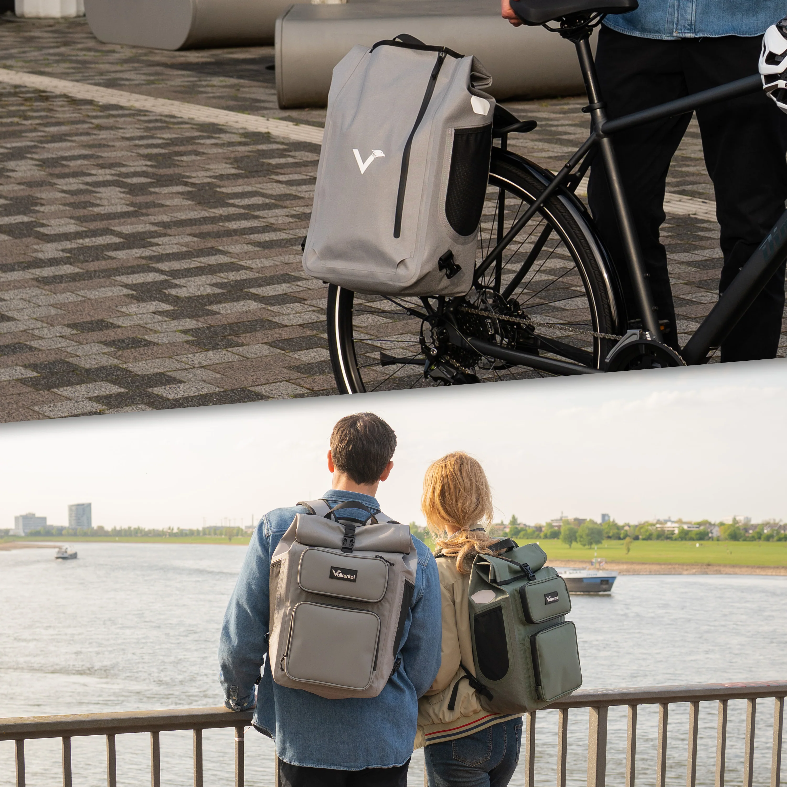UrbanX 2.0 - Fahrradtasche & Rucksack kombiniert – Bild 7
