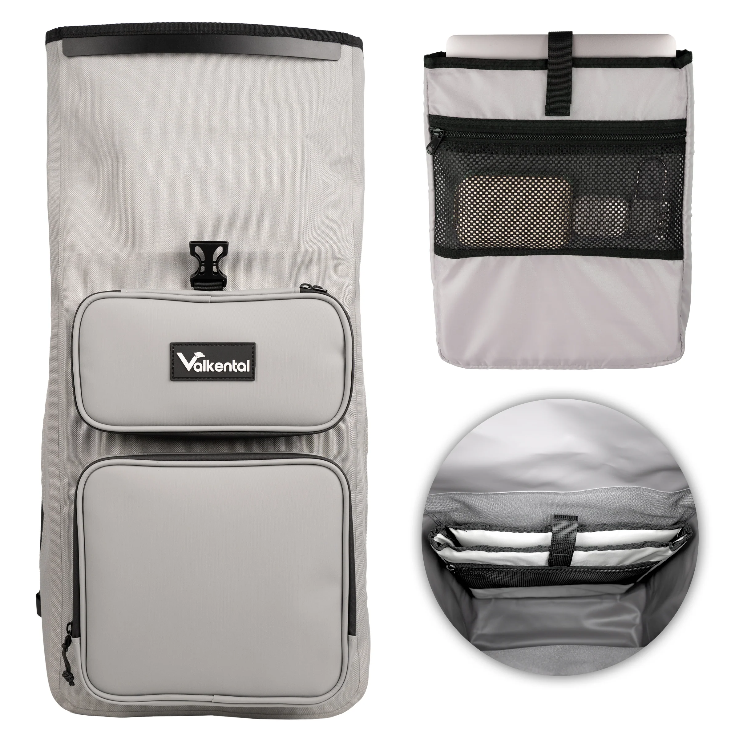 UrbanX 2.0 - Fahrradtasche & Rucksack kombiniert / Reflectierend – Bild 3