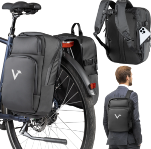 ValkBusiness 3in1 - Fahrradtasche mit intelligentem Fächersystem