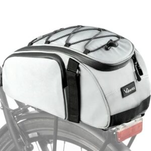 Valkental Trunk Bag 14L - Aufliegende 3in1 Gepäckträgertasche mit Rucksackfunktion